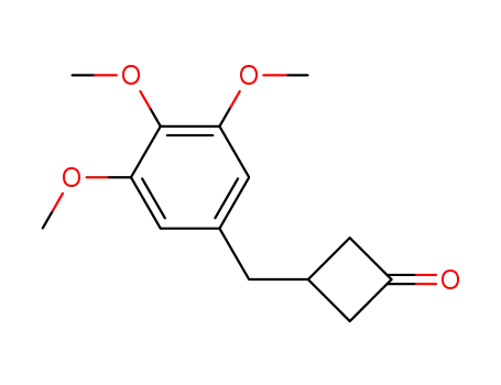3-(3,4,5-trimethoxybenzyl)-cyclobutanone
