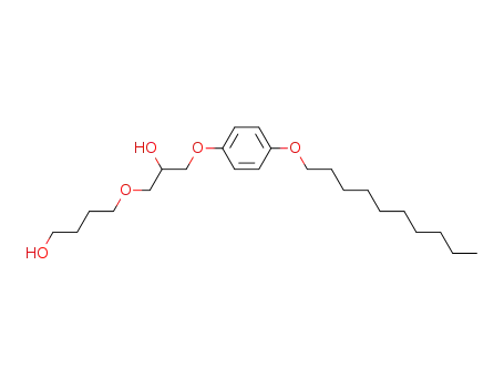 4-[3-(4-decyloxy-phenoxy)-2-hydroxy-propoxy]-butan-1-ol