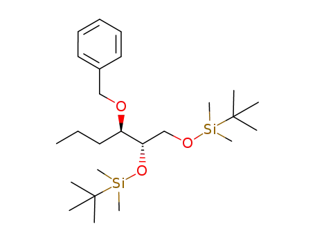 {(R)-1-[(S)-1,2-Bis-(tert-butyl-dimethyl-silanyloxy)-ethyl]-butoxymethyl}-benzene