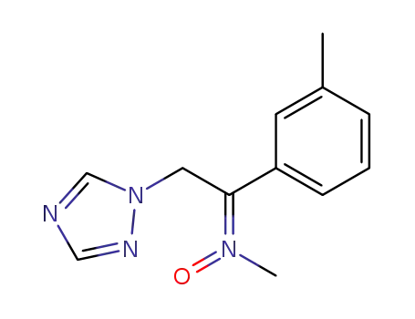 N-<1-(3-methylphenyl)-2-(1H-1,2,4-triazol-1-yl)ethylidene>methanamine N-oxide