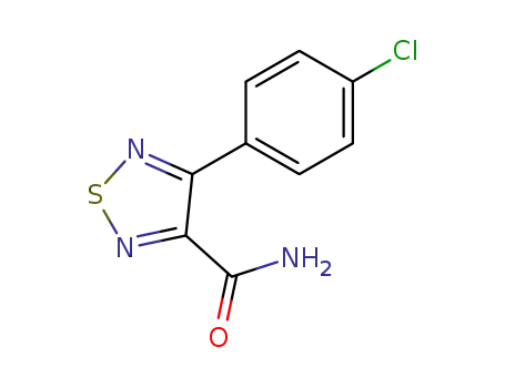 4-(4-chlorophenyl)-1,2,5-thiadiazole-3-carboxamide