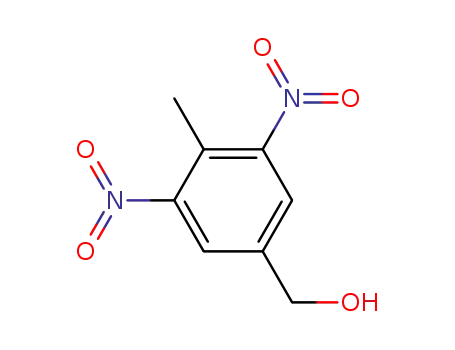 Molecular Structure of 171809-20-4 (4-METHYL-3 5-DINITROBENZYL ALCOHOL  96)
