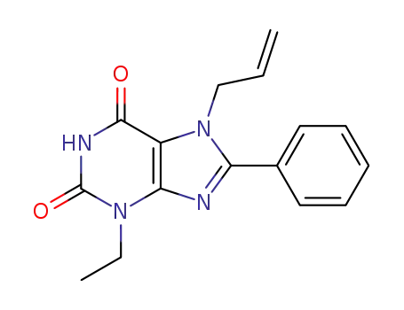 7-Allyl-3-ethyl-8-phenyl-3,7-dihydro-purine-2,6-dione