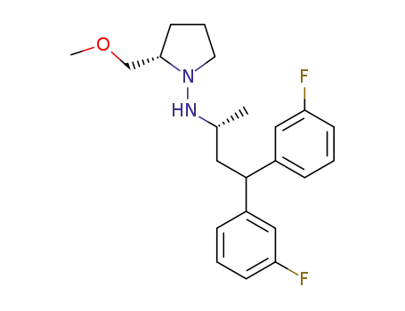 [(R)-3,3-Bis-(3-fluoro-phenyl)-1-methyl-propyl]-((S)-2-methoxymethyl-pyrrolidin-1-yl)-amine