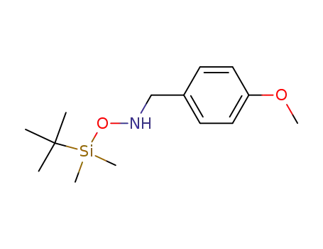 O-(t-butyldimethylsilyl)-N-(p-methoxybenzyl)-hydroxylamine