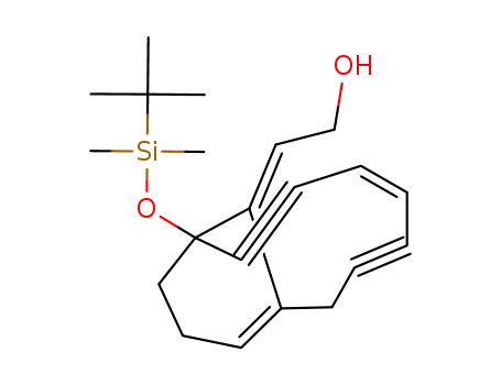 (E)-14-(hydroxymethyl)-5-<(tert-butyldimethylsilyl)oxy>bicyclo<7.3.1>trideca-1,8,13-triene-6,10-diyne