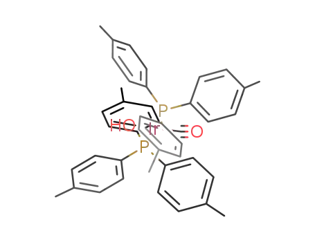 Ir(CO)(OH)(P(C<sub>6</sub>H<sub>4</sub>CH<sub>3</sub>)3)2