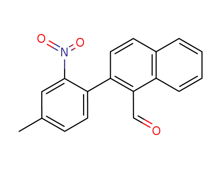 2-(4-methyl-2-nitrophenyl)-1-naphthaldehyde