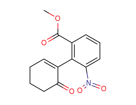 Benzoic acid, 3-nitro-2-(6-oxo-1-cyclohexen-1-yl)-, methyl ester