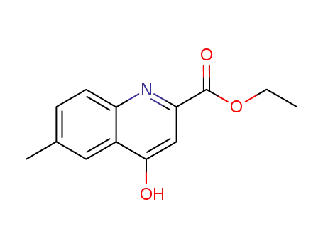 4-hydroxy-6-methyl-quinoline-2-carboxylic acid ethyl ester