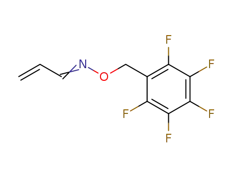 Molecular Structure of 932710-55-9 (Acrolein  O-2,3,4,5,6-PFBHA-oxime,  Propenal  O-pentafluorophenylmethyl-oxime)