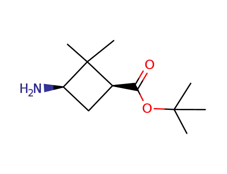 tert-butyl (1S,3R)-3-amino-2,2-dimethylcyclobutane-1-carboxylate