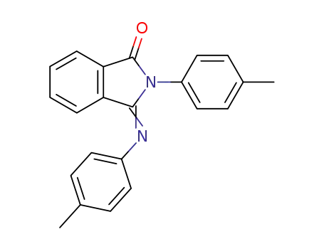 1H-Isoindol-1-one,
2,3-dihydro-2-(4-methylphenyl)-3-[(4-methylphenyl)imino]-