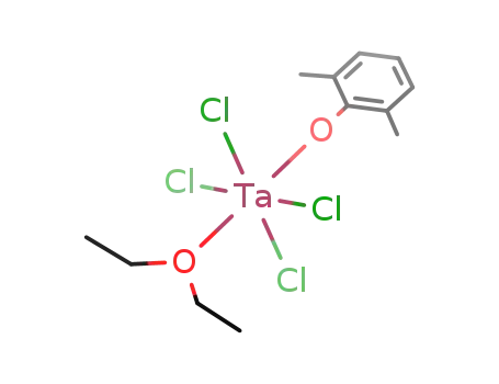 trans-{Ta(2,6-dimethylphenoxide)Cl<sub>4</sub>(diethyl ether)}