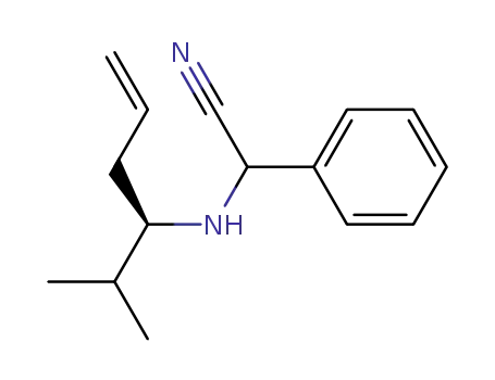 ((R)-1-Isopropyl-but-3-enylamino)-phenyl-acetonitrile