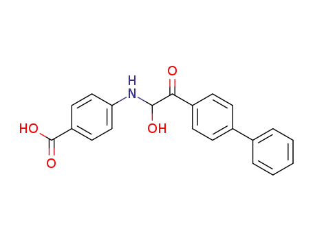 4-(α-hydroxy-4-phenyl-phenacylamino)-benzoic acid