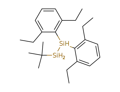 2-tert-Butyl-1,1-bis-(2,6-diethyl-phenyl)-disilane