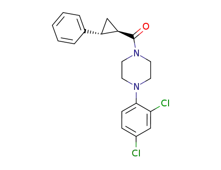 [4-(2,4-Dichloro-phenyl)-piperazin-1-yl]-((1R,2R)-2-phenyl-cyclopropyl)-methanone