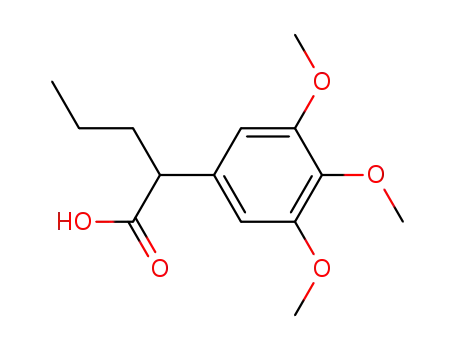 2-propyl-(3,4,5-trimethoxyphenyl)acetic acid