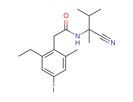 C<sub>17</sub>H<sub>23</sub>IN<sub>2</sub>O