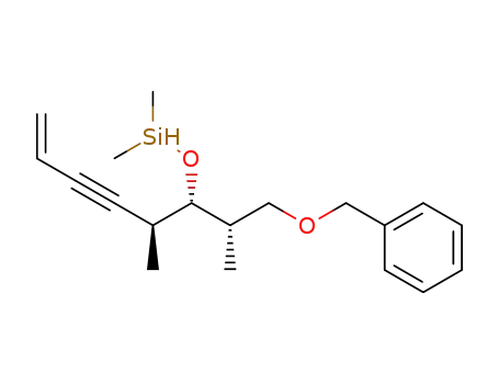 [(1S,2S)-1-((S)-2-Benzyloxy-1-methyl-ethyl)-2-methyl-hex-5-en-3-ynyloxy]-dimethyl-silane