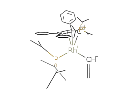 [Rh(C6H5)(η3-anti-CH(PiPr3)C(CH=CH2)C=C=CPh2)(PiPr3)]