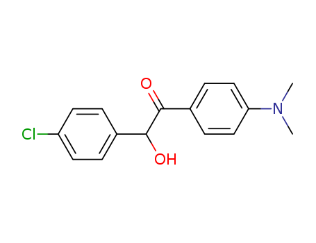 Ethanone, 2-(4-chlorophenyl)-1-[4-(dimethylamino)phenyl]-2-hydroxy-