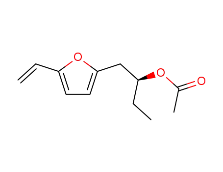 2-<2(S)-Acetoxybutyl>-5-vinylfuran