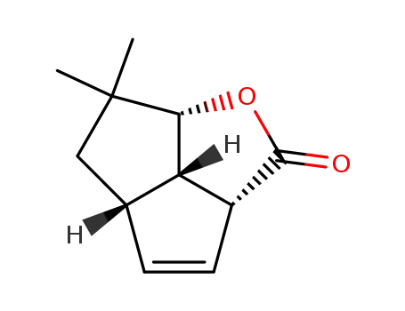 (2aRS,4aSR,6aSR,6bRS)-2a,4a,5,6,6a,6b-hexahydro-6,6-dimethyl-2H-pentaleno<1,6-bc>furan-2-one