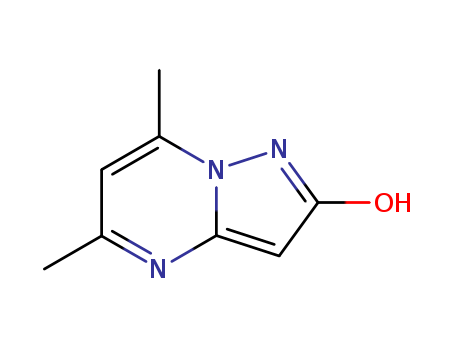 Pyrazolo[1,5-a]pyrimidin-2(1H)-one,5,7-dimethyl- cas  26911-66-0