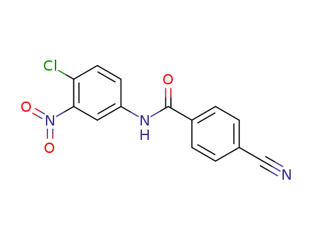 N-[4-chloro-3-nitrophenyl]-4-cyanobenzamide