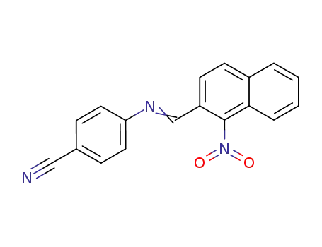 Molecular Structure of 321657-85-6 ((E/Z)-N-(1-nitro-2-naphthylidene)-4-cyanoaniline)