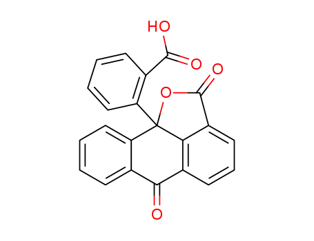2-(2,6-dioxo-2<i>H</i>,6<i>H</i>-anthra[9,1-<i>bc</i>]furan-10b-yl)-benzoic acid