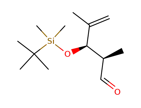 (2R,3R)-3-(tert-butyldimethylsilyloxy)-2,4-dimethylpent-4-enal