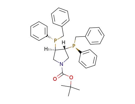 (PR,3R,4R,P'R)-3,4-Bis<(benzyl)phenylphosphanyl>-1-(tert-butoxycarbonyl)pyrrolidin