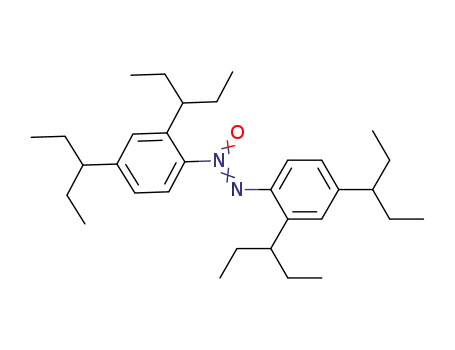 Molecular Structure of 918899-33-9 (Benzenamine,
N-[[2,4-bis(1-ethylpropyl)phenyl]oxidoimino]-2,4-bis(1-ethylpropyl)-)