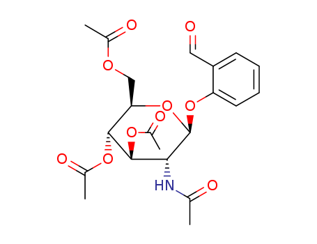 2-FORMYLPHENYL 2-ACETAMIDO-3,4,6-TRI-O-ACETYL-2-DEOXY-SS-D-GLUCOPYRANOSIDE