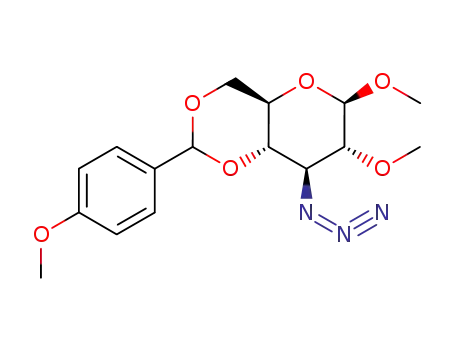 (4aR,6R,7R,8S,8aS)-8-Azido-6,7-dimethoxy-2-(4-methoxy-phenyl)-hexahydro-pyrano[3,2-d][1,3]dioxine