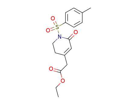 ethyl 2-{1-[(4-methylphenyl)sulfonyl]-6-oxo-1,2,3,6-tetrahydro-4-pyridinyl}acetate