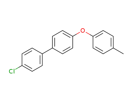 Molecular Structure of 111167-05-6 (1,1'-Biphenyl, 4-chloro-4'-(4-methylphenoxy)-)