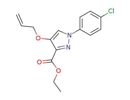 ethyl 4-allyloxy-1-(4-chlorophenyl)-1H-pyrazole-3-carboxylate