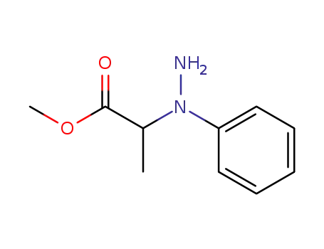 2-(1-phenylhydrazino)propionic acid methyl ester