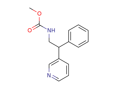 2-phenyl-2-(pyrid-3-yl)ethylamine methyl carbamate