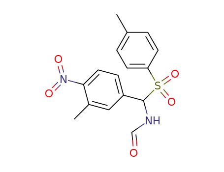 <i>N</i>-[(3-methyl-4-nitro-phenyl)-(toluene-4-sulfonyl)-methyl]-formamide