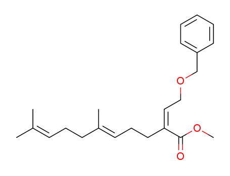 (2(1')Z,5E)-methyl 2-(2'-benzyloxyethylidene)-6,10-dimethyl-5,9-undecadienoate