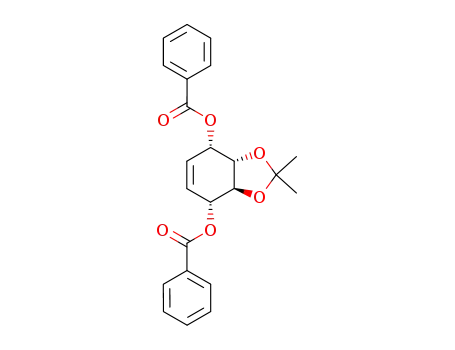 (3aS,4S,7R,7aS)-3a,4,7,7a-tetrahydro-2,2-dimethyl-1,3-benzodioxole-4,7-diol dibenzoate