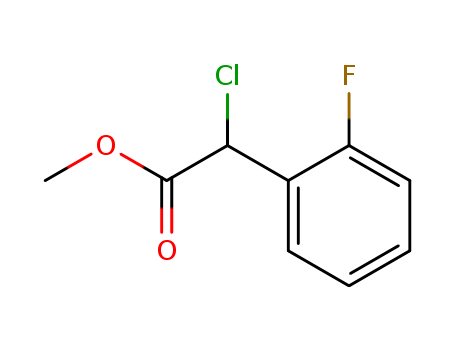 Benzeneacetic acid, a-chloro-2-fluoro-, methyl ester