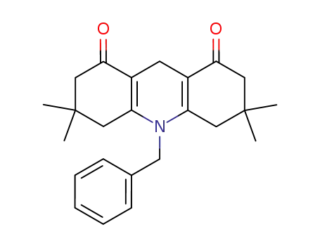 1,8(2H,5H)-Acridinedione,
3,4,6,7,9,10-hexahydro-3,3,6,6-tetramethyl-10-(phenylmethyl)-