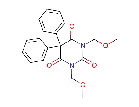 1,3-Dimethoxymethyl-5,5-diphenylbarbituric acid