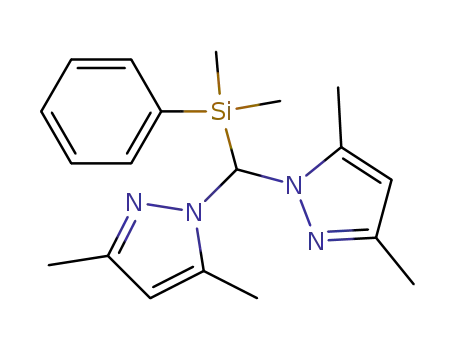 phenyldimethylsilyl-bis(3,5-dimethylpyrazol-1-yl)methane